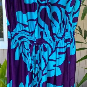 Ladies Mostera Print jumpsuit